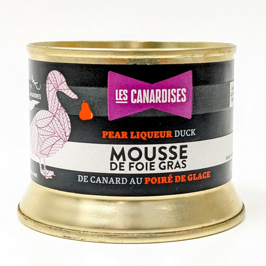 Mousse de foie gras de canard au poiré de glace - Les Canardises