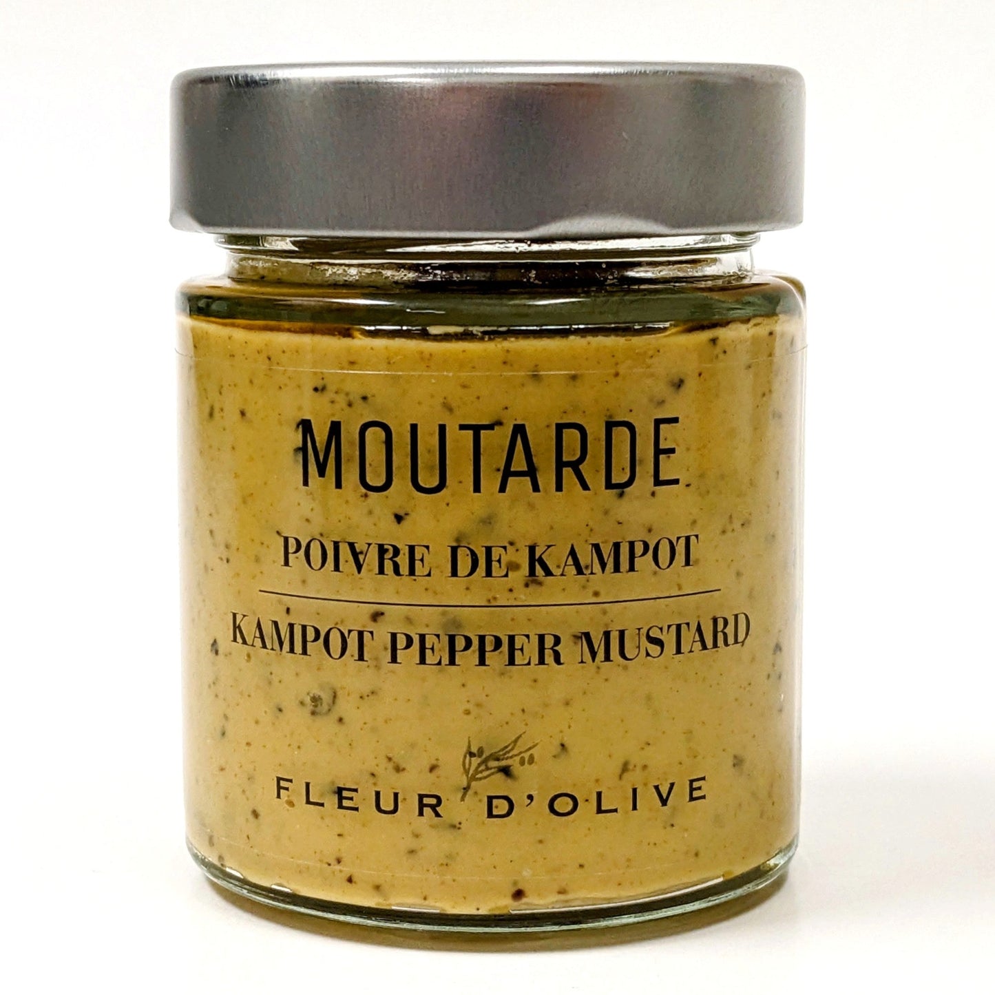 Moutarde au poivre de Kampot - Fleur d'Olive