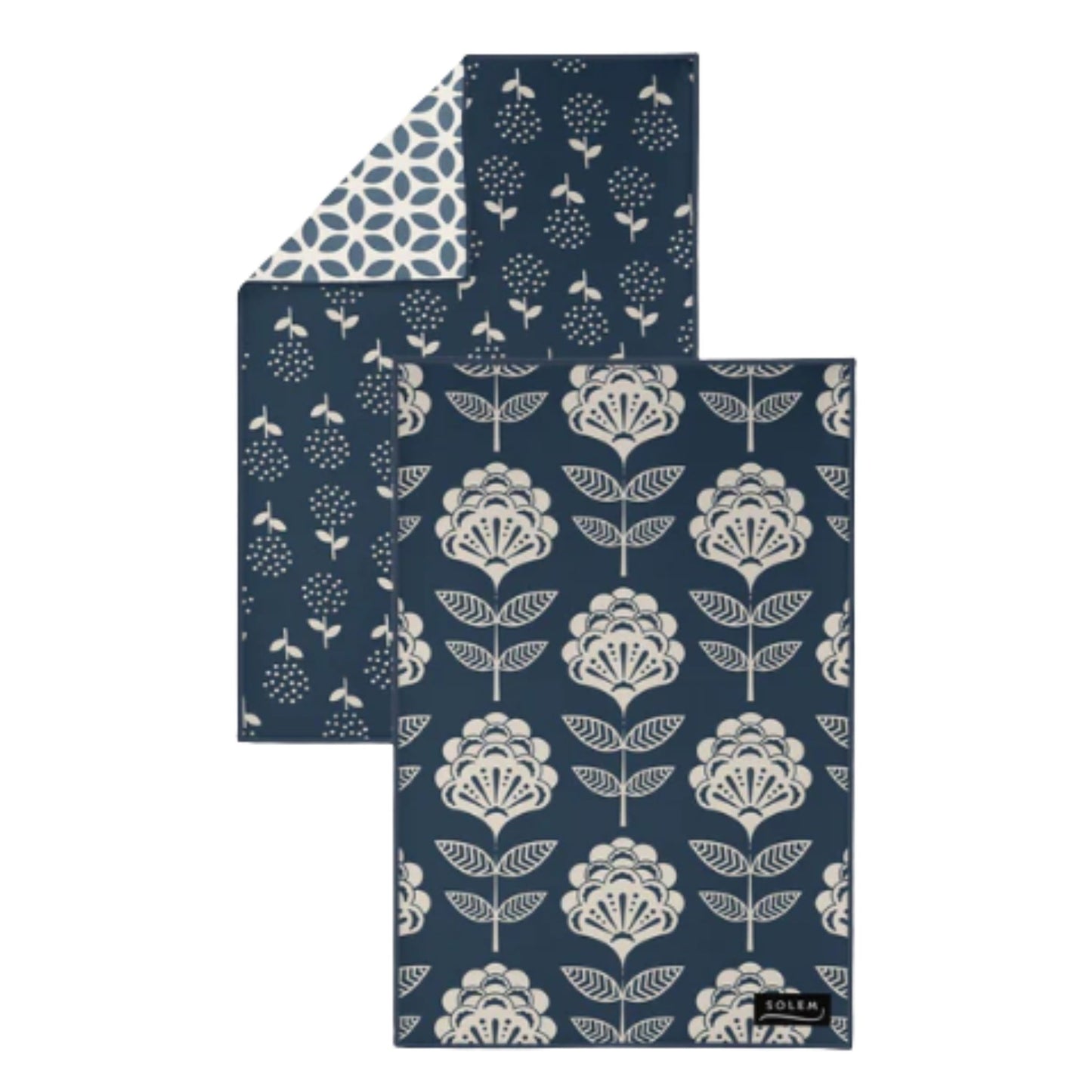 Linges à vaisselle Solem - Nature Indigo