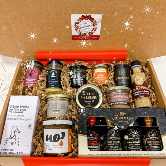 Coffret cadeau Noël gastronomique