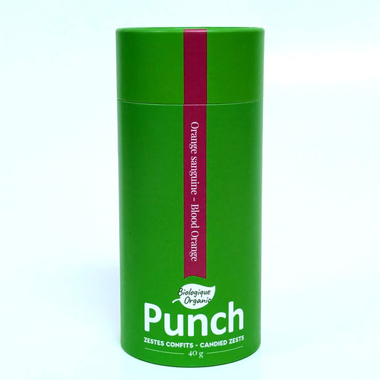 Zestes confits d'orange sanguine - Punch