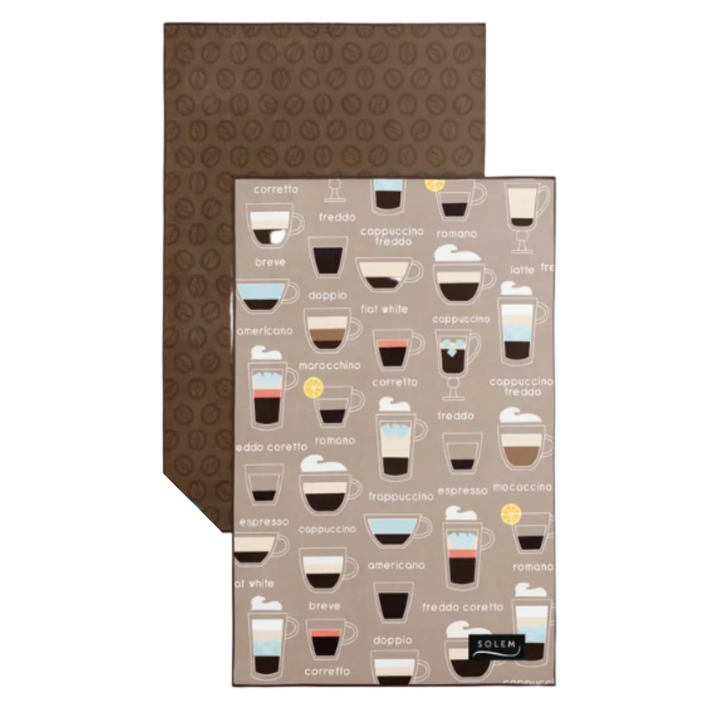 Linges à vaisselle Solem - Pause-café