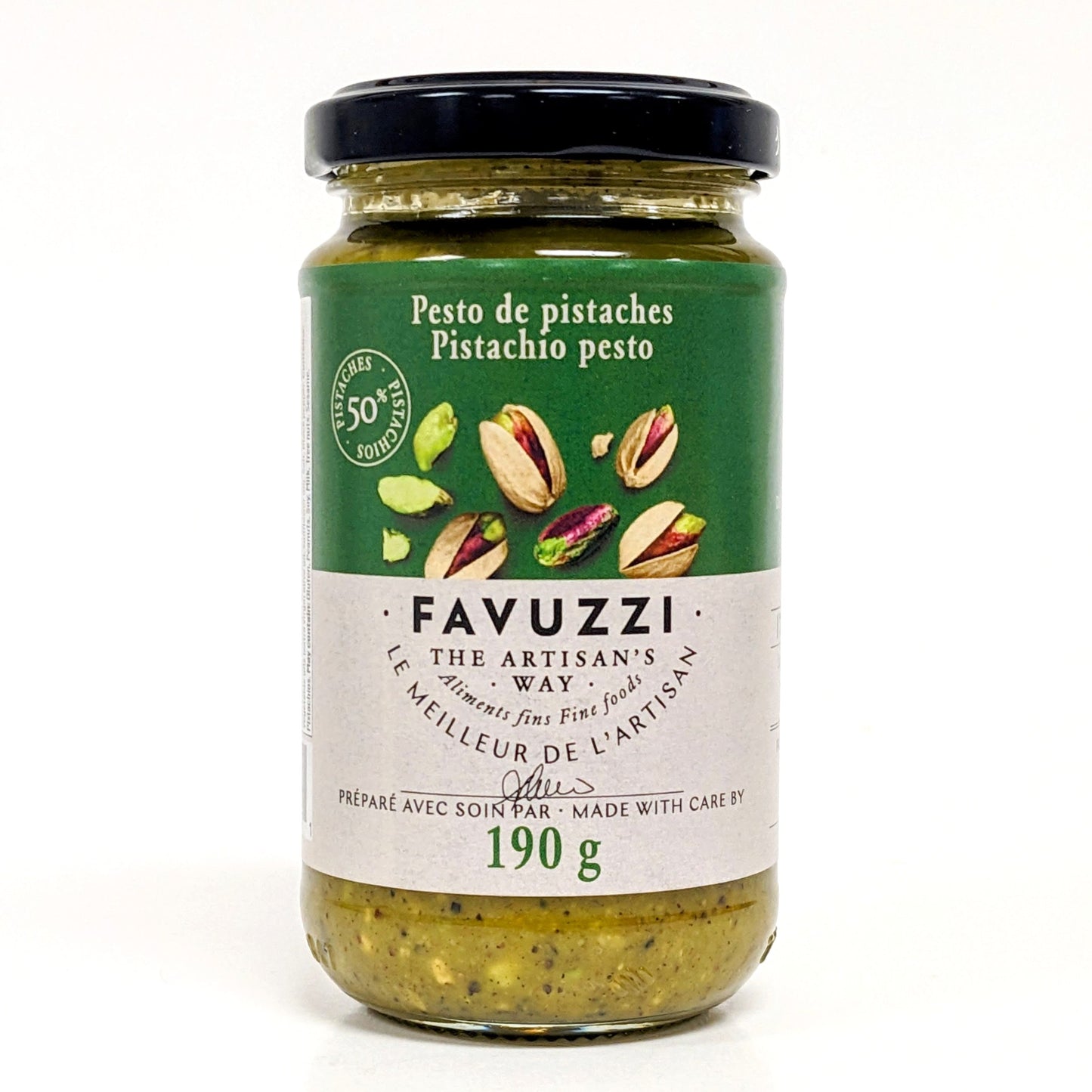 Pesto de pistaches - Favuzzi