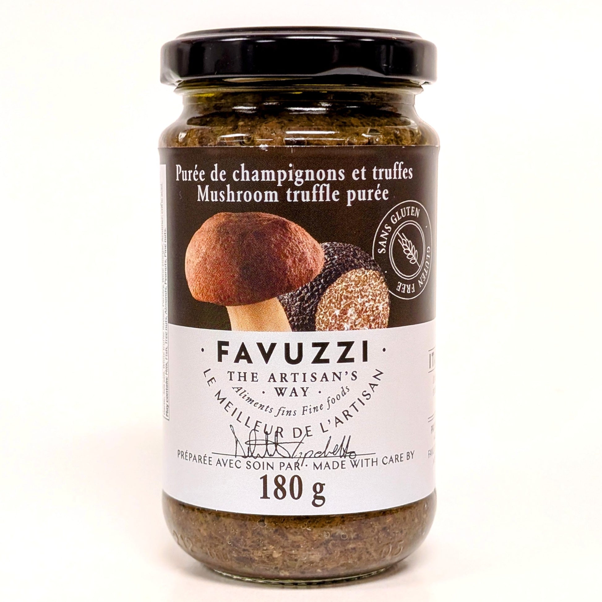 Purée de champignons et truffes Favuzzi