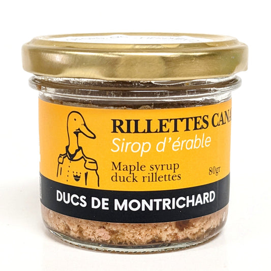 Rillettes pur canard au sirop d'érable Ducs de Montrichard