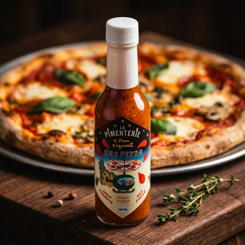 Sauce piquante SOS Pizza - La Pimenterie x Jean Piquant