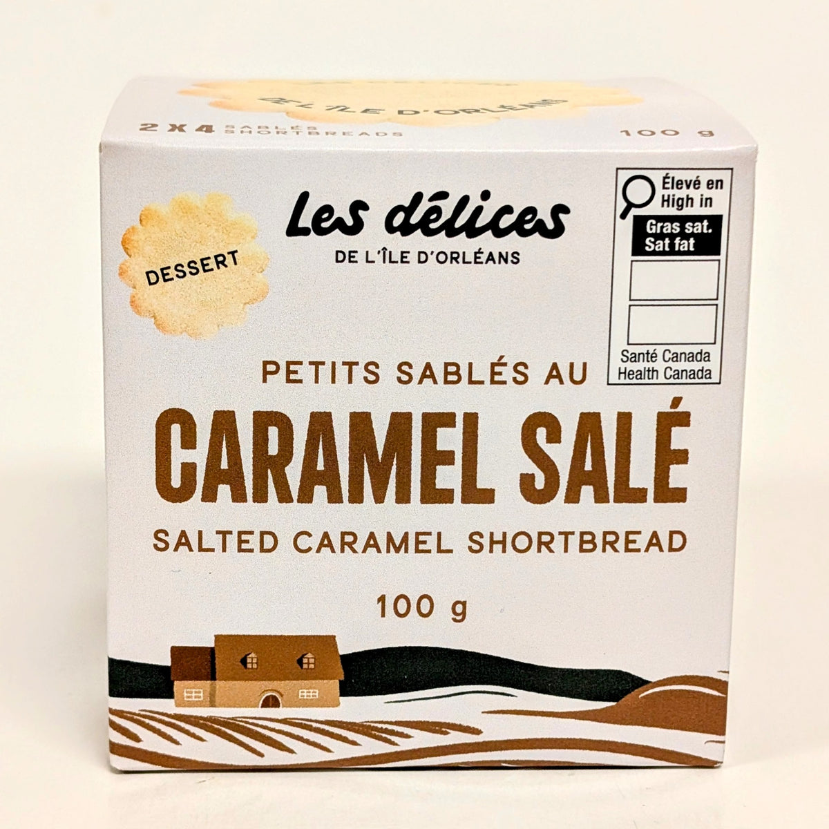 Petits sablés au caramel salé - Les Délices de l'Île d'Orléans