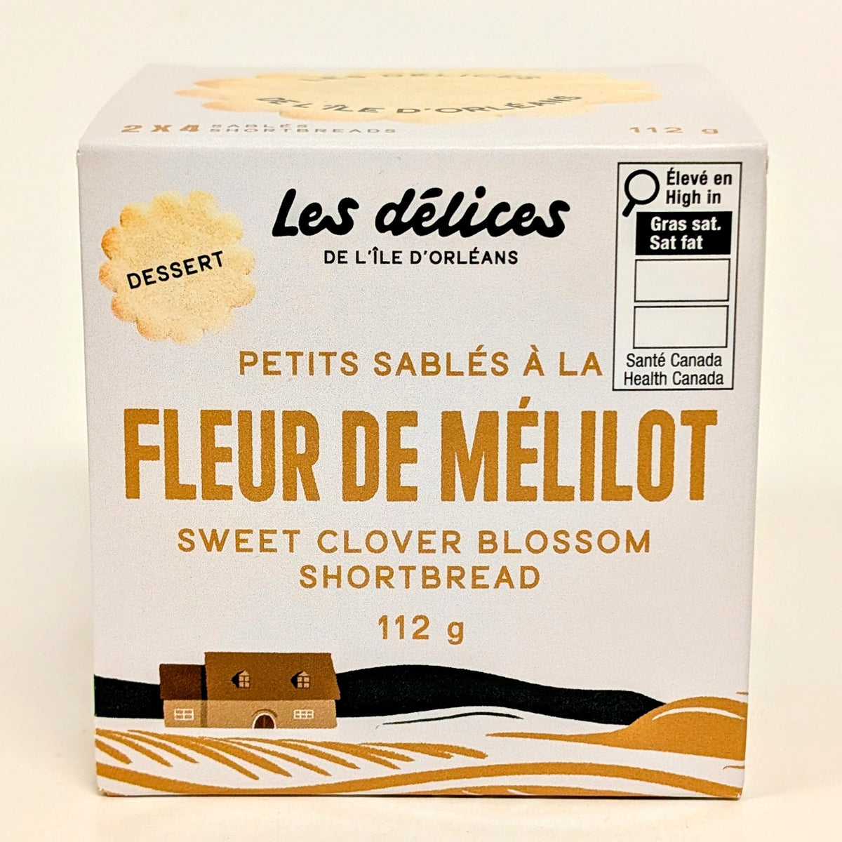 Petits sablés à la fleur de mélilot - Les Délices de l'Île d'Orléans
