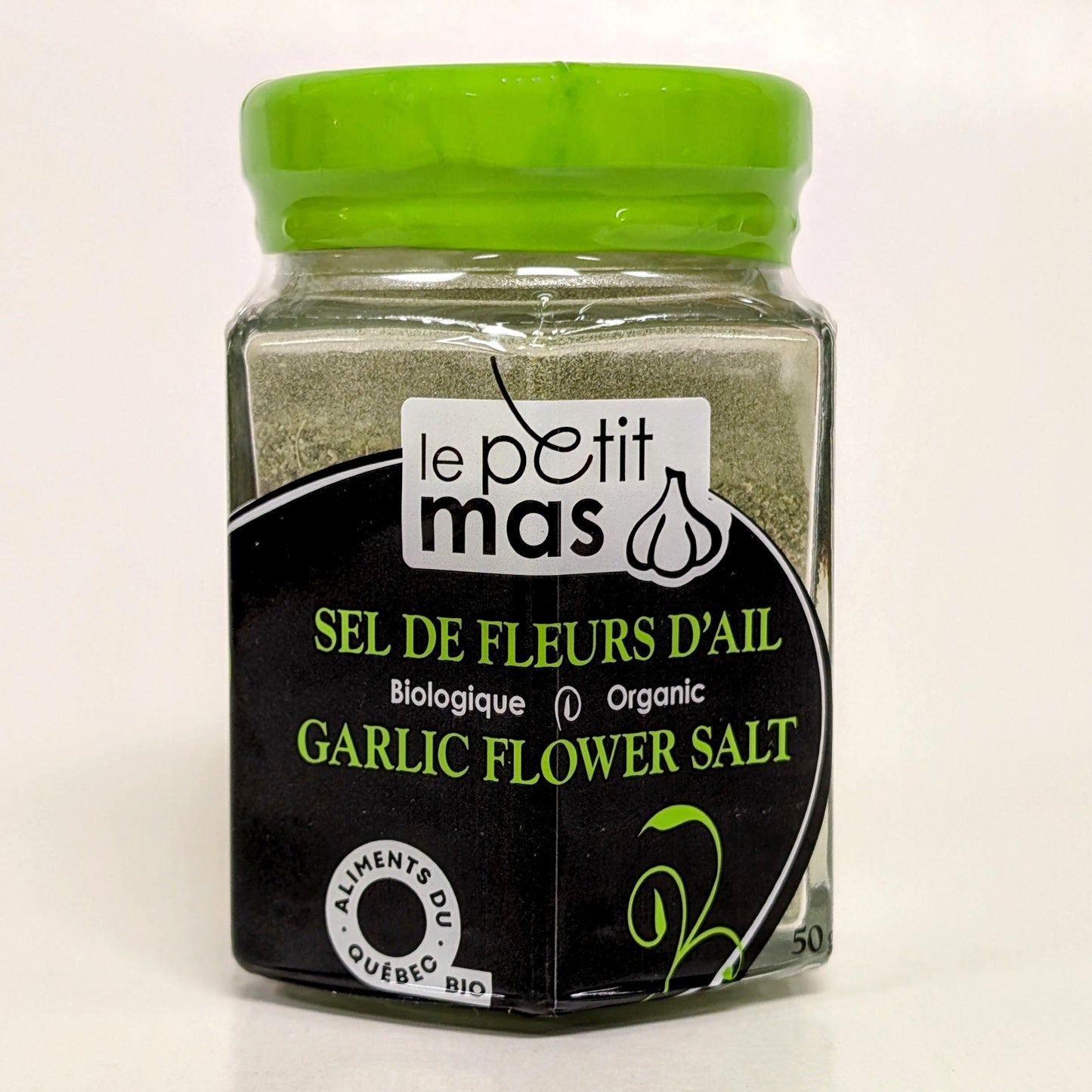 Sel de fleurs d'ail biologiques - Le Petit Mas