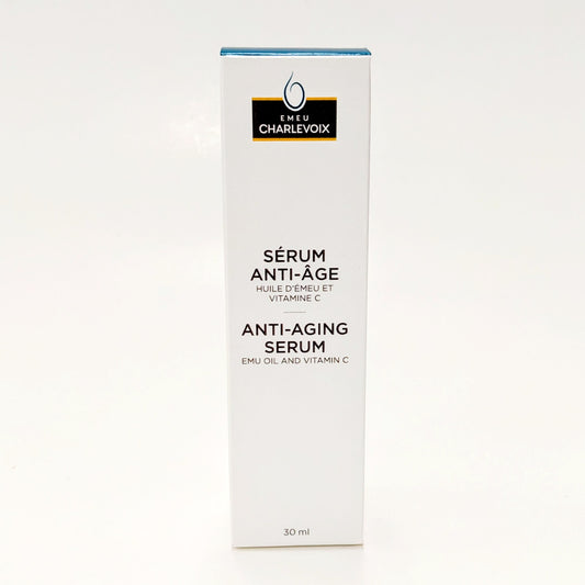 Sérum anti-âge – huile d’émeu et vitamine C