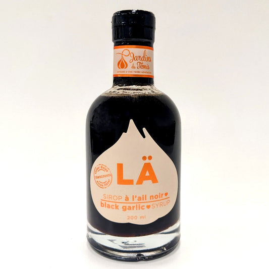 Sirop à l'ail noir - Jardins du Témis