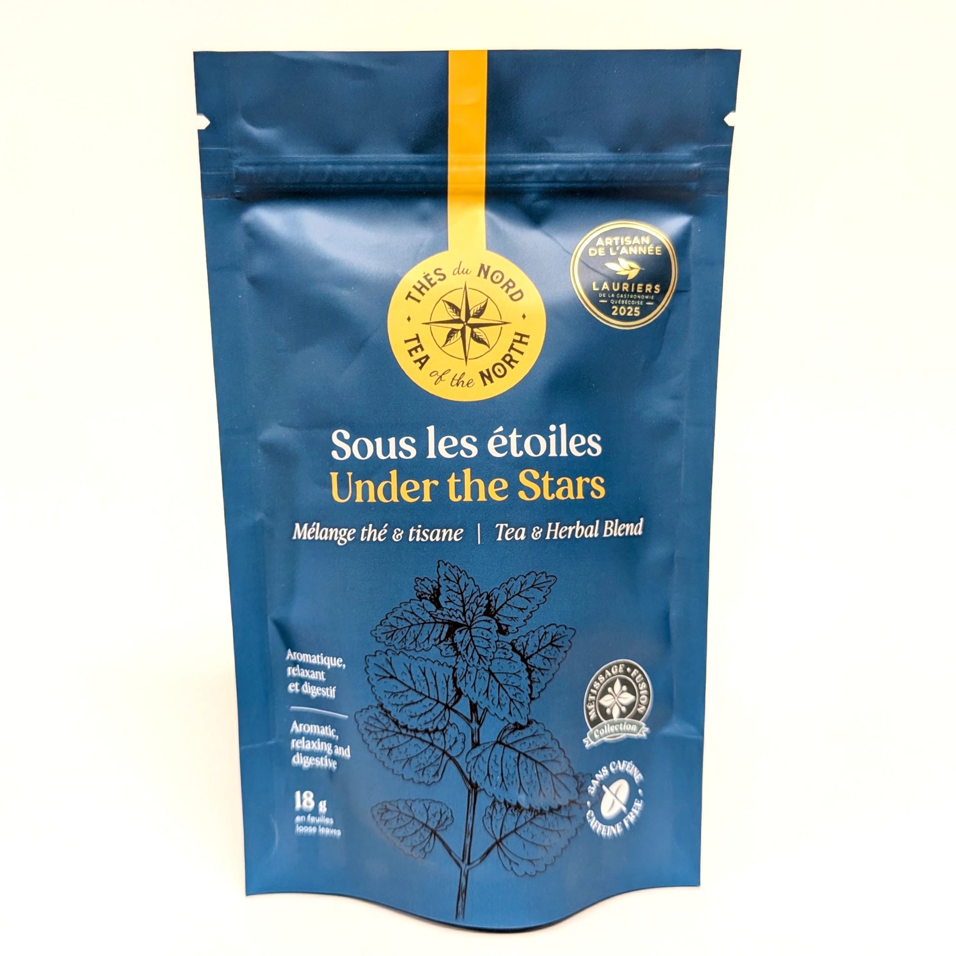 Mélange de thé et tisane Sous les étoiles - Thés du Nord