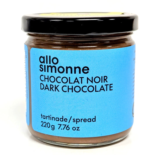 Tartinade Noisettes et chocolat noir - Allo Simonne