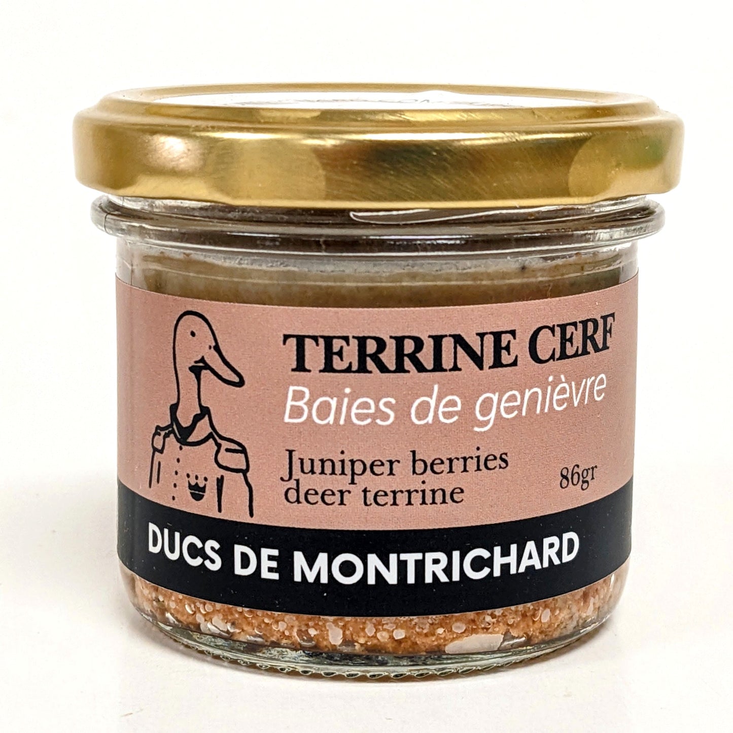 Terrine de cerf abricots et baies de genièvre Ducs de Montrichard