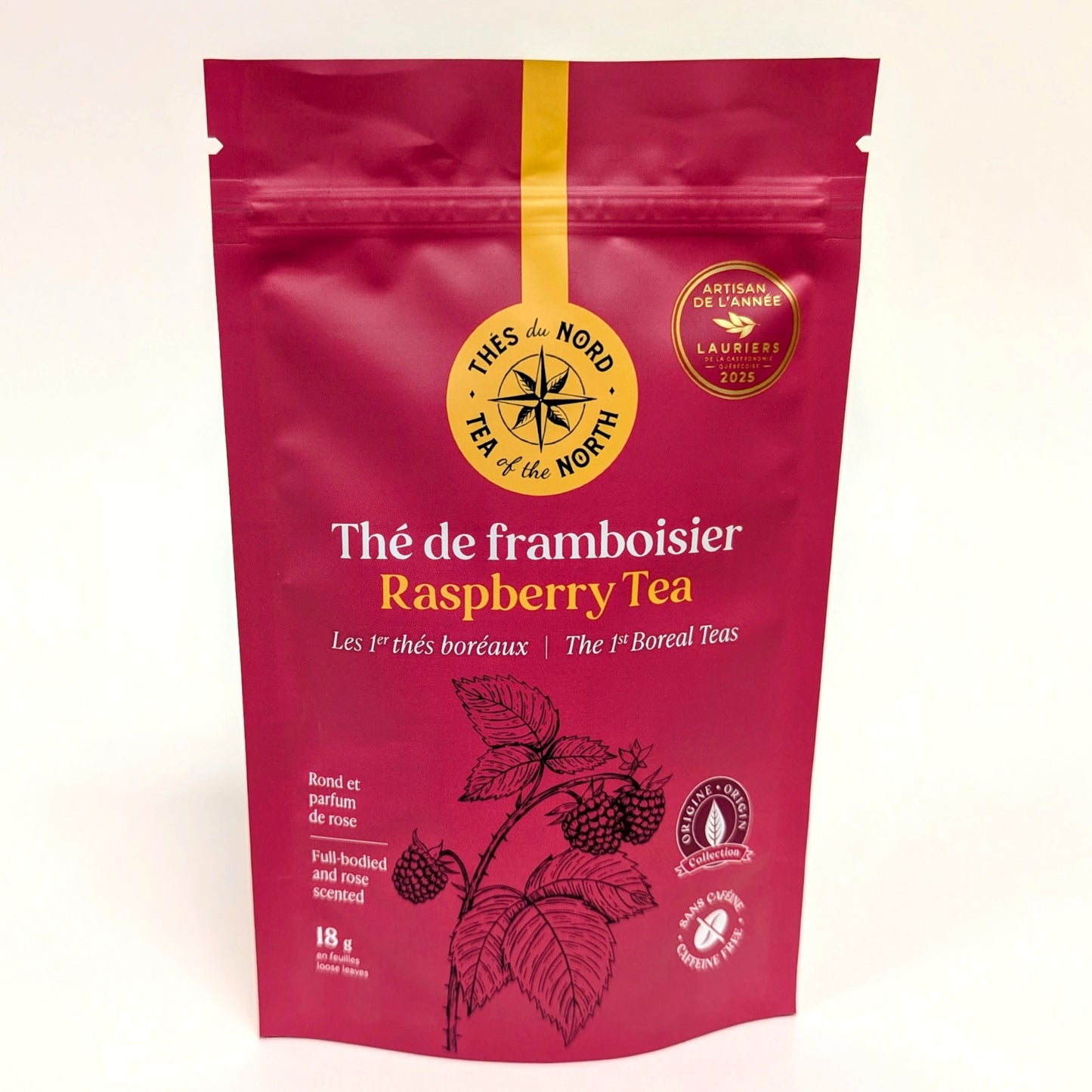 Thé de framboisier - Thés du Nord