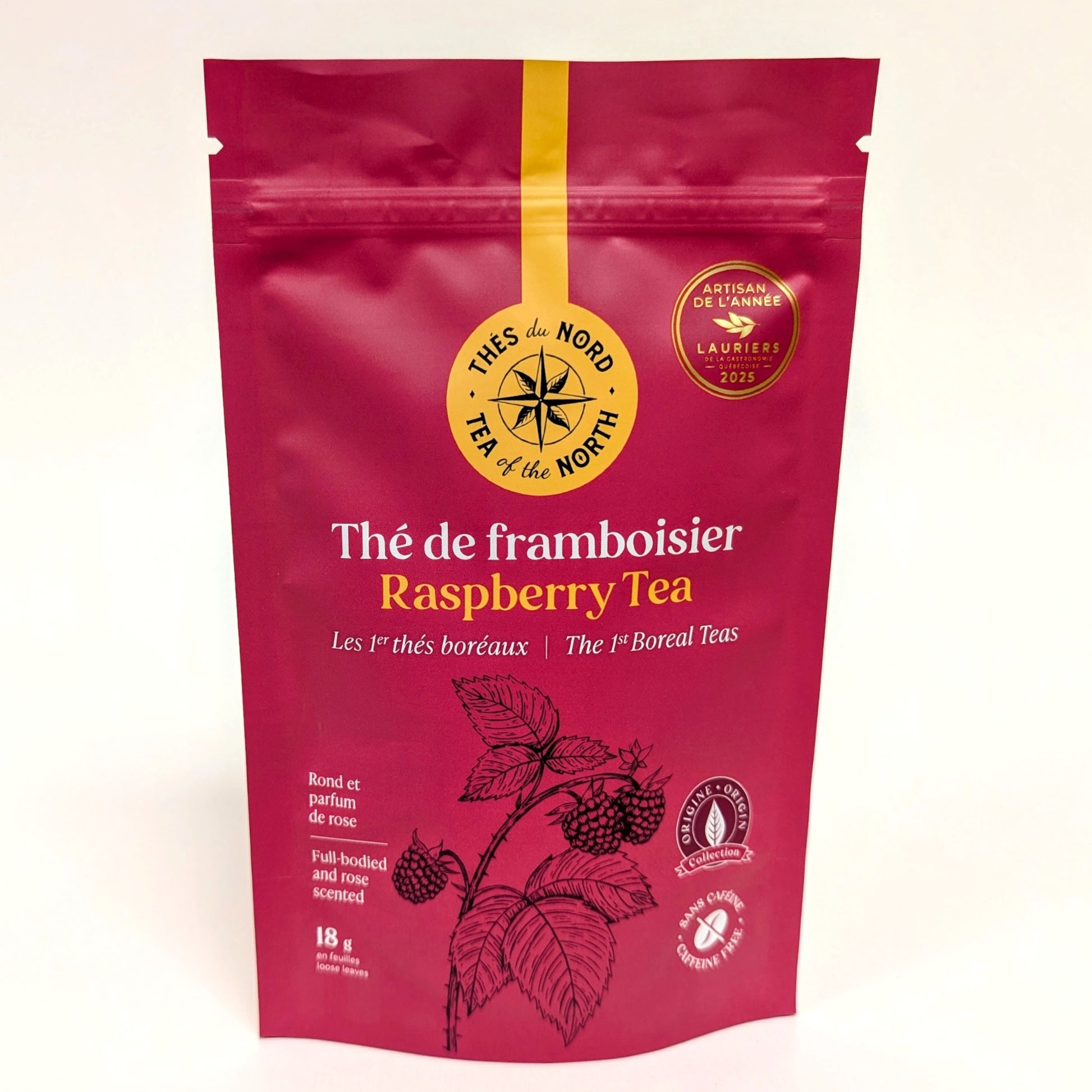 Thé de framboisier - Thés du Nord