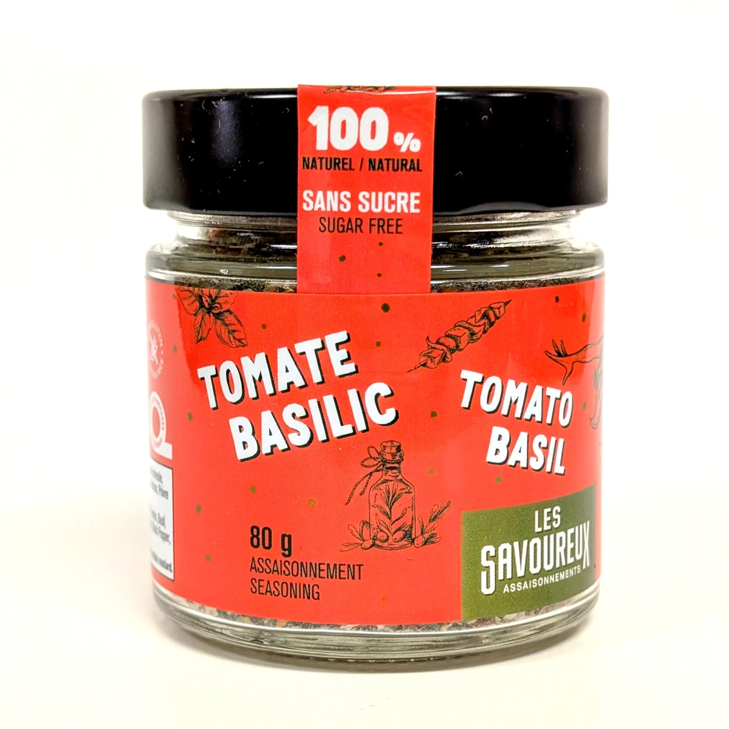 Assaisonnement Tomate Basilic - Les Savoureux