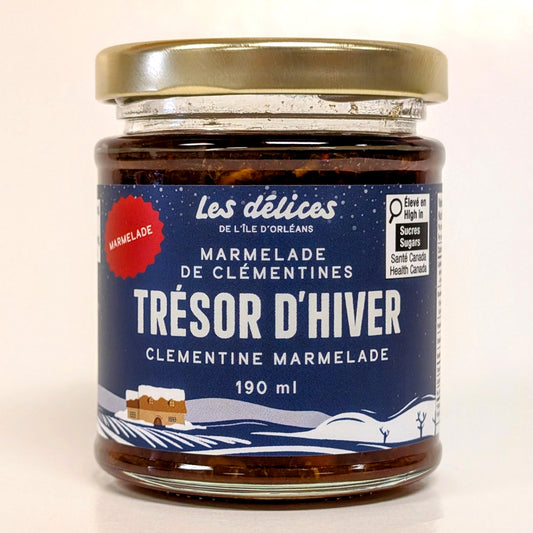 Trésor d'hiver - Marmelade de clémentines et canneberges | Les Délices de l'île d'Orléans