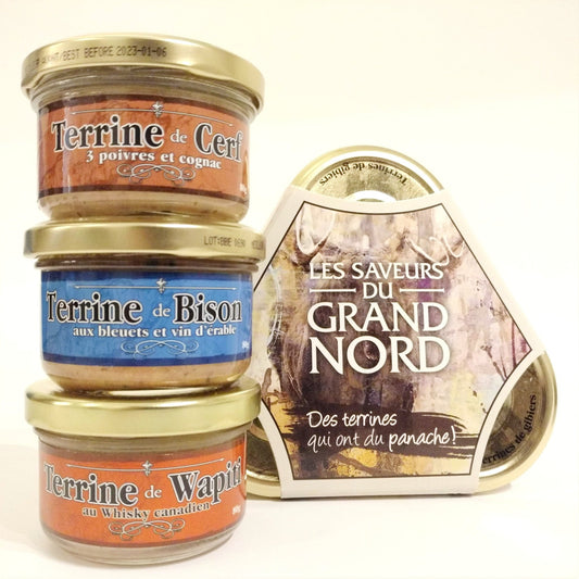 Terrines Les Saveurs du Grand Nord