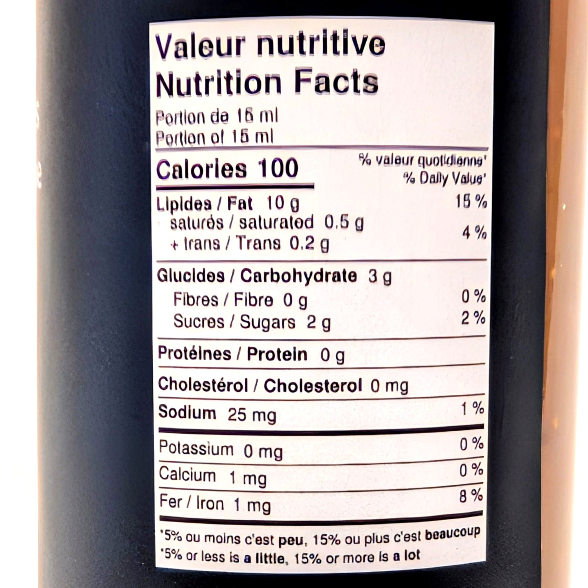 Vinaigrette figues noires et balsamique - Miss Marmelades | Valeur nutritive