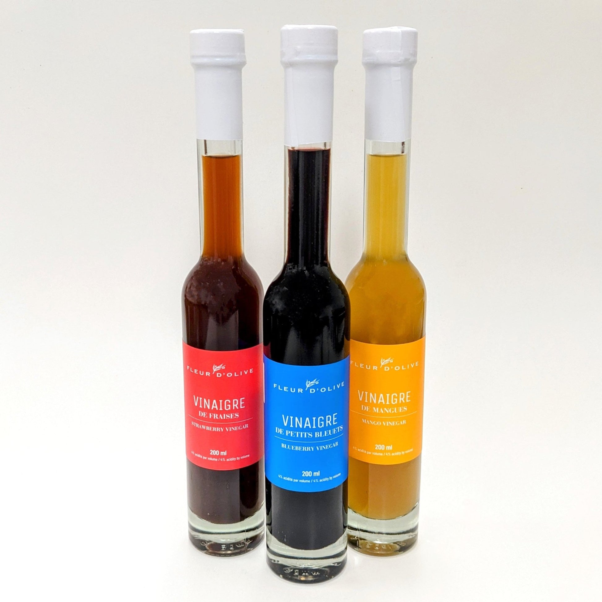 Vinaigres de fruits - Fleur d'olive