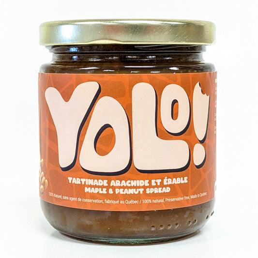 Tartinade Arachide et érable - Yolo !