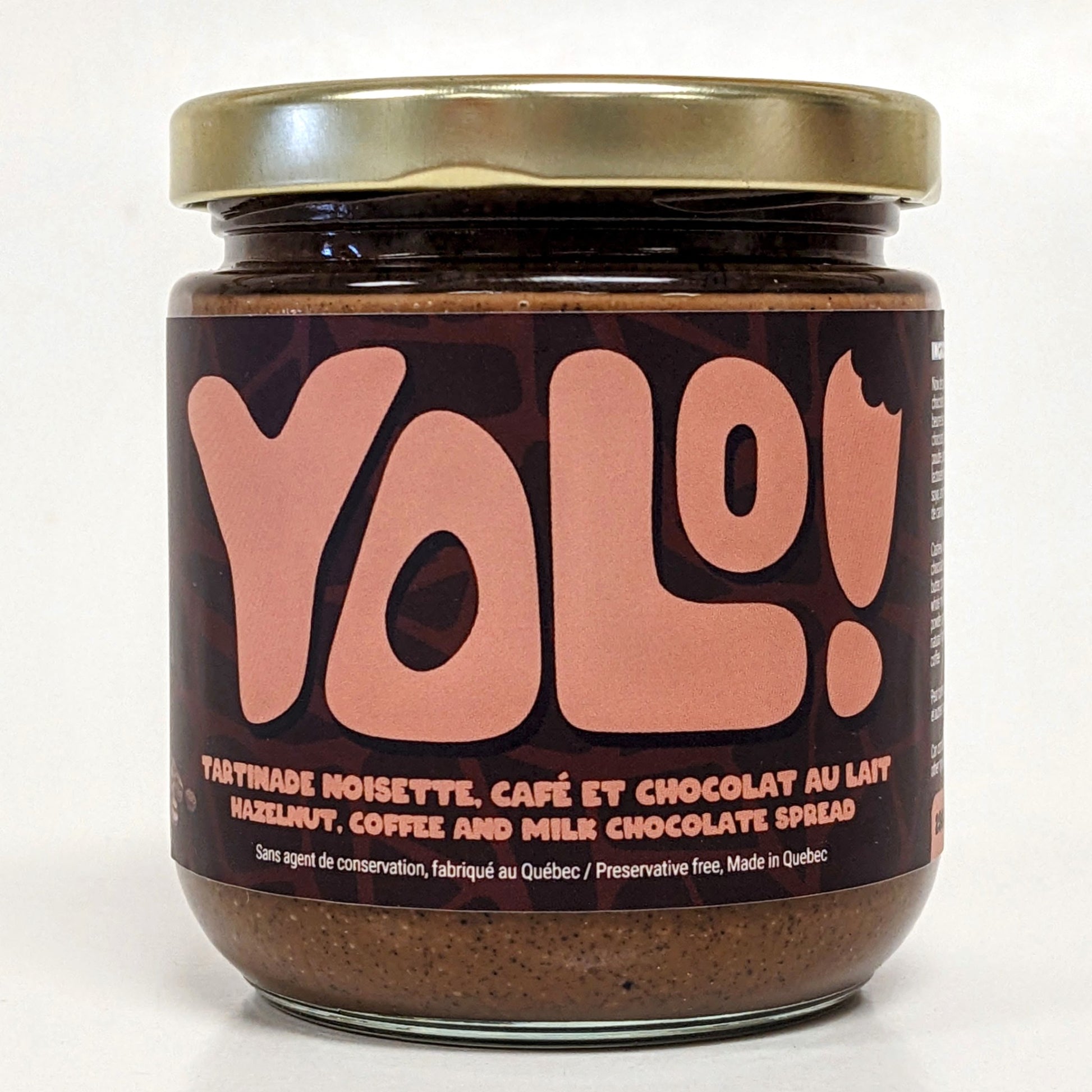 Tartinade noisette, café et chocolat au lait - Yolo