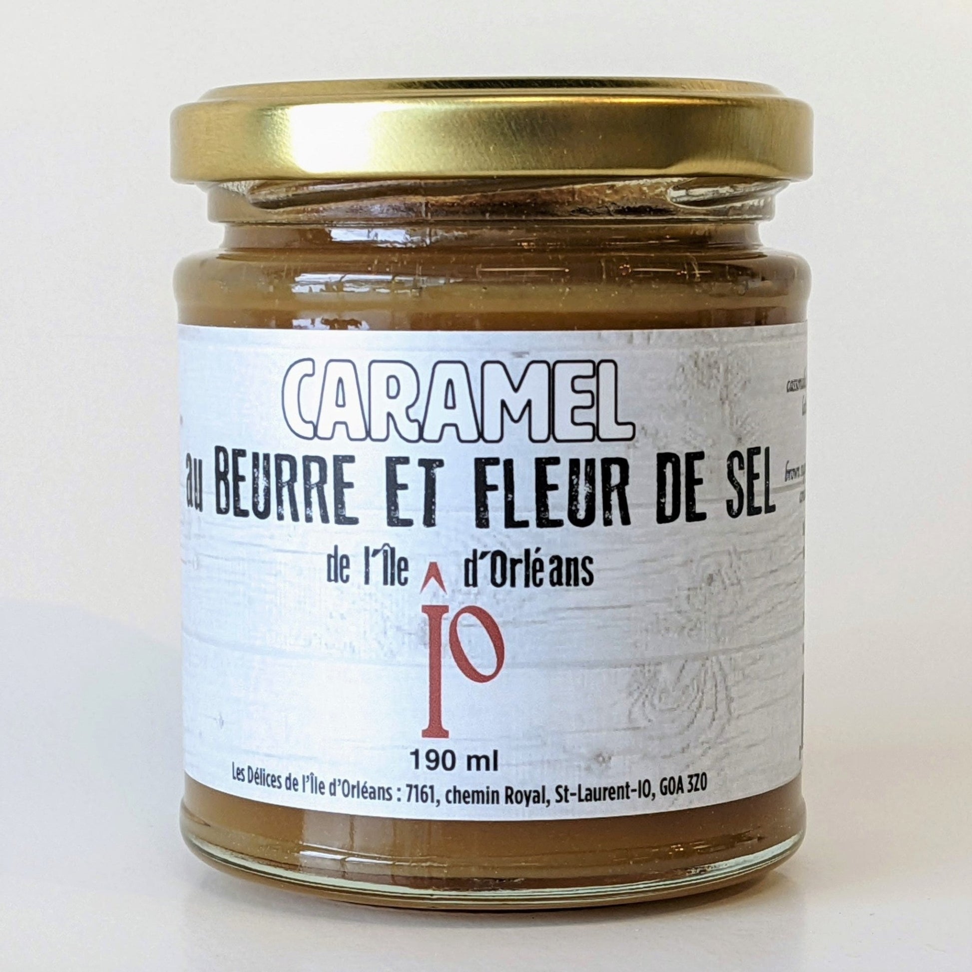 Caramel au beurre et fleur de sel de l'Île d'Orléans