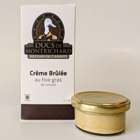 Crème brûlée au foie gras de canard - Ducs de Montrichard