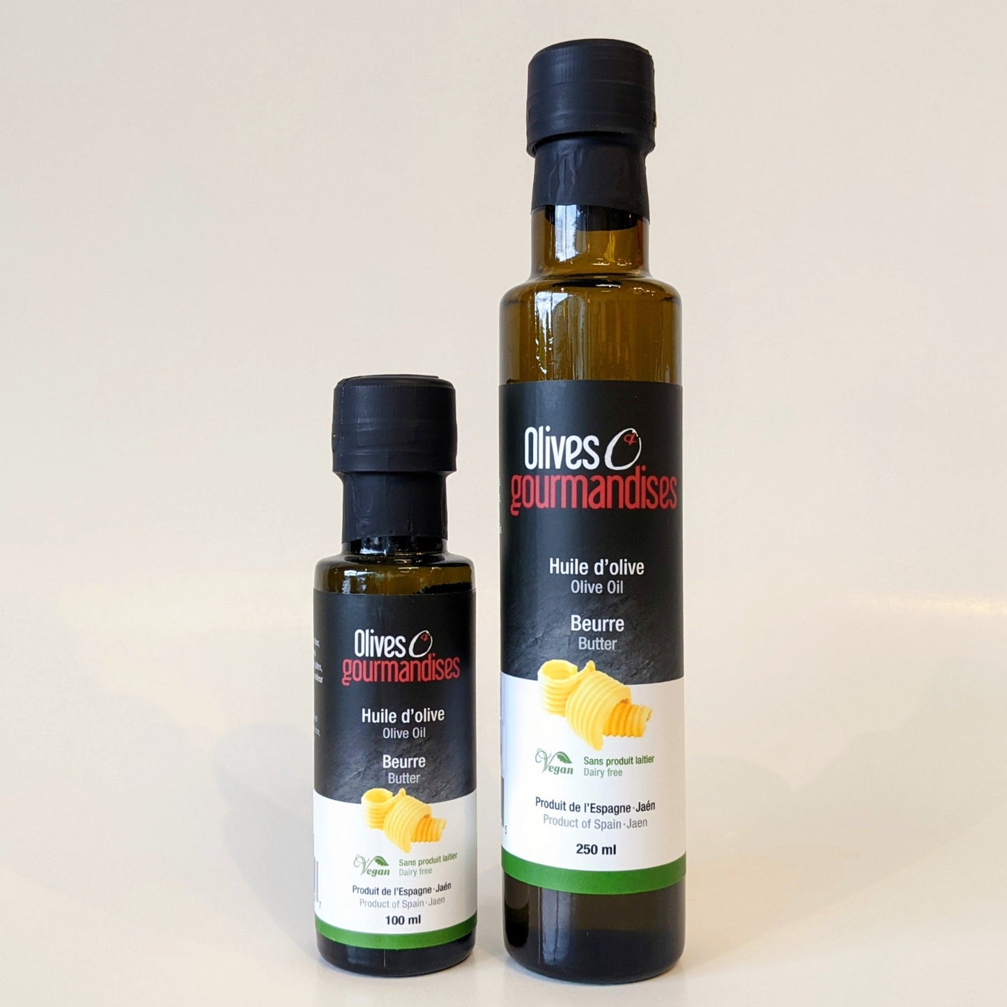 Huile d'olive à saveur de beurre - Olives et gourmandises