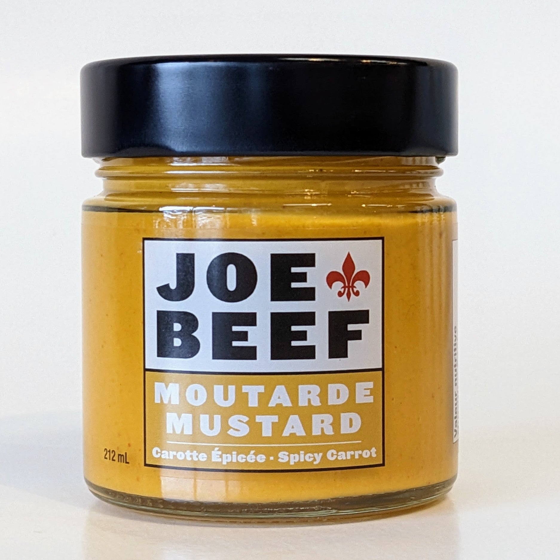 Moutarde à la carotte épicée - Joe Beef
