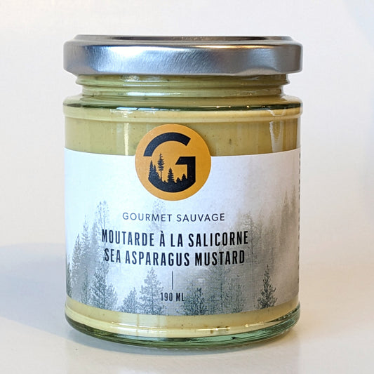 Moutarde à la salicorne - Gourmet sauvage