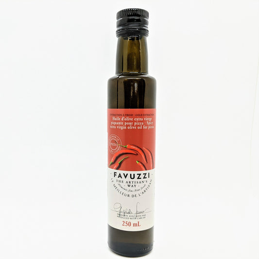 Huile d'olive extra vierge pour pizza