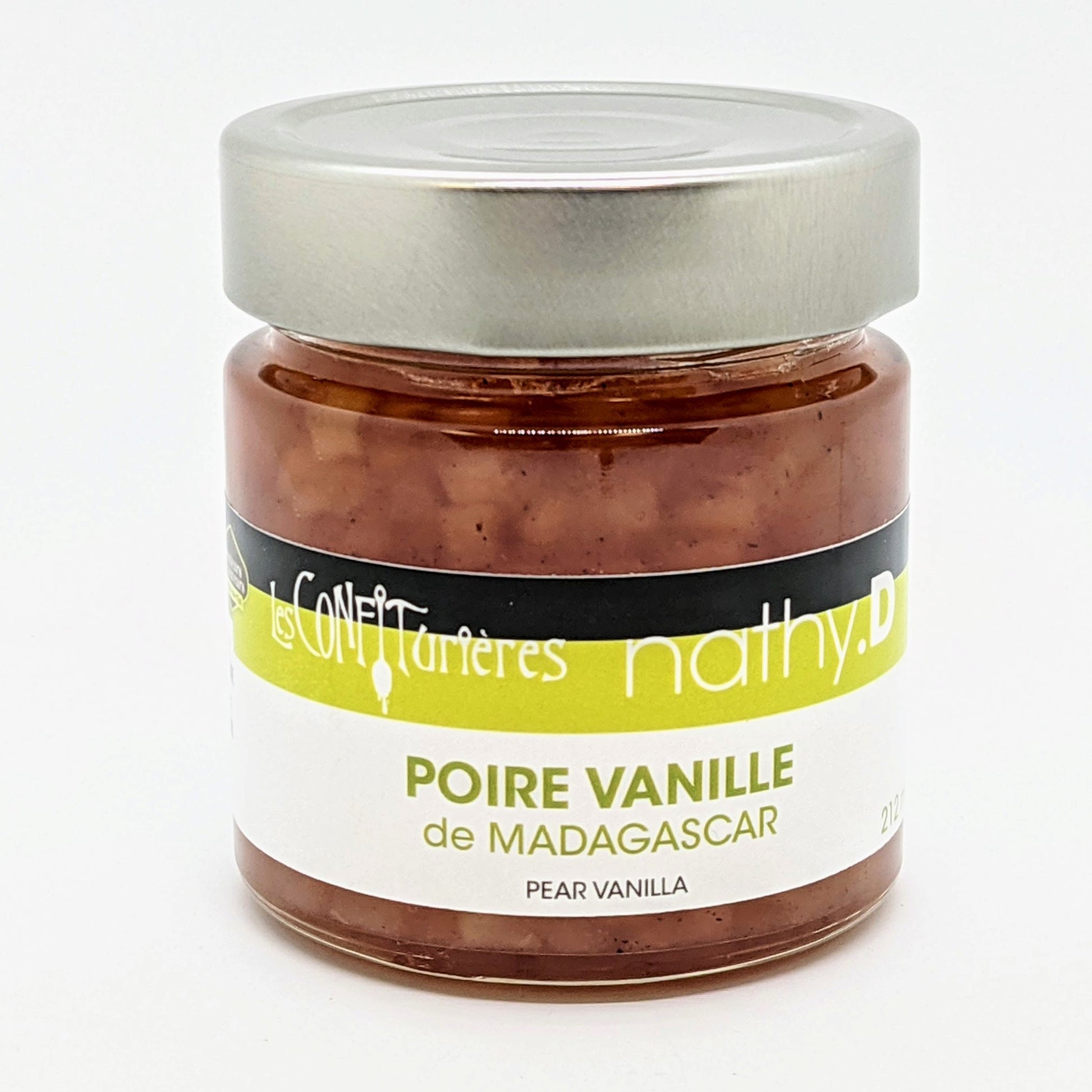 Confiture poire vanille de Madagascar – Gourmande boutique