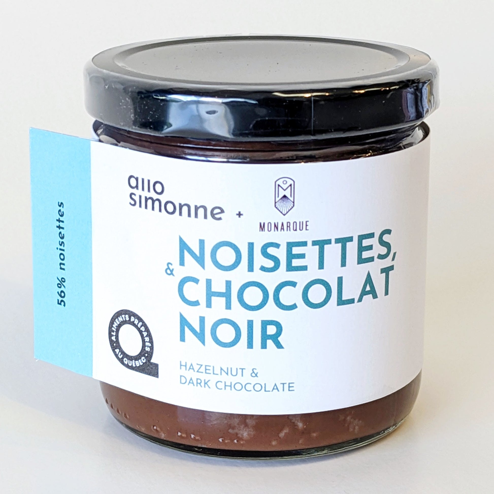 Tartinade Noisettes et chocolat noir - Allo Simonne